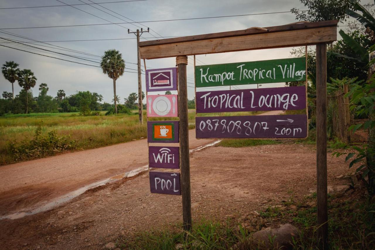 Kampot Tropical Village Buitenkant foto